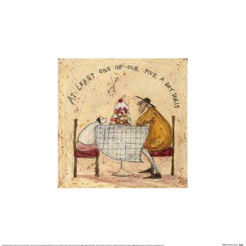 Kunsttryk Sam Toft - At Least One Of Our Five A Day Doris