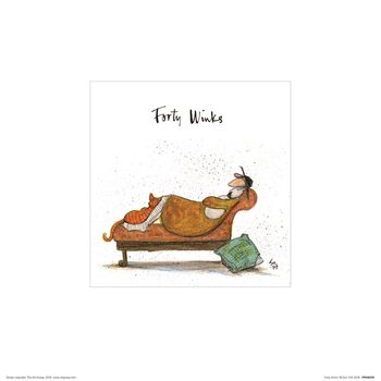 Kunsttryk Sam Toft - Forty Winks