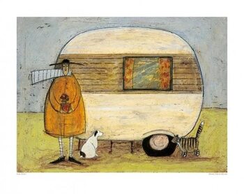 Kunsttryk Sam Toft - Home From Home