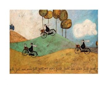 Kunsttryk Sam Toft - Just One More Hill