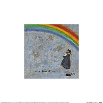 Kunsttryk Sam Toft - Never Forgotten