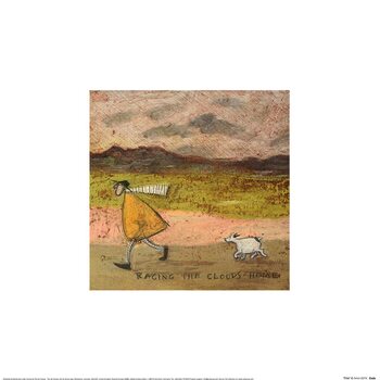 Sam Toft - Racing The Clouds Home Kunsttryk
