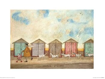 Kunsttryk Sam Toft - Spotty Joggers