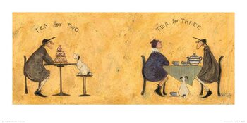 Kunsttryk Sam Toft - Tea for Two Tea for Three