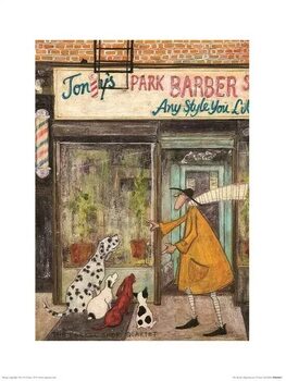 Kunsttryk Sam Toft - The Barber Shop Quartet