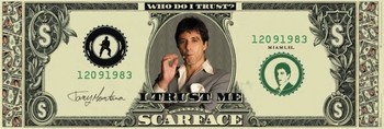 Plakat SCARFACE - dollar