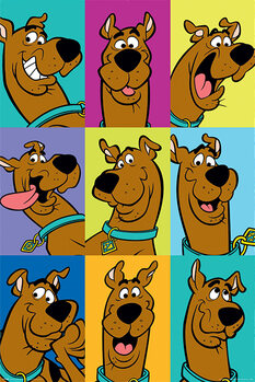 Plakat Scooby Doo - The Many Faces of Scooby Doo