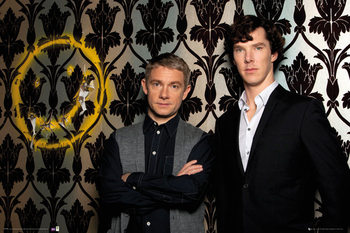 Plakat Sherlock - Smiley