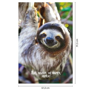Plakat Smile - Sloth