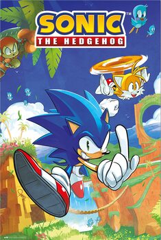Plakat Sonic the Hedgegog - Sonic & Tails