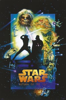 Plakat Star Wars Episode VI: Jediridderen vender tilbage