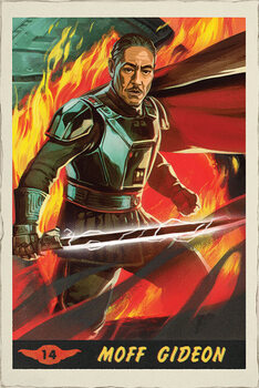 Plakat Star Wars: The Mandalorian - Moff Gideon Card