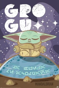 Plakat Star Wars: The Mandalorian - Nuttet Grogu