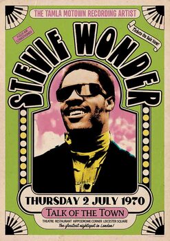 Plakat Stevie Wonder - Talk of The Town 1970