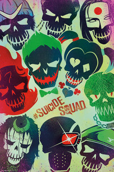 Suicide Squad - Deadshot Skull Plakat