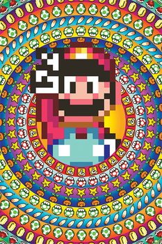 Plakat Super Mario - Power Ups