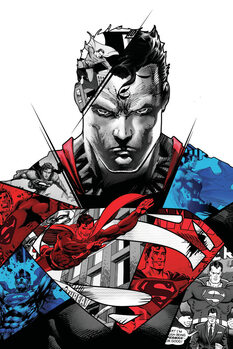 XXL plakat Superman - Split