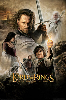 Plakat The Lord of the Rings - Kongen kommer tilbake