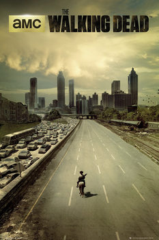 THE WALKING DEAD - city Plakat