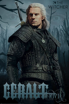 Plakat The Witcher - Geralt of Rivia