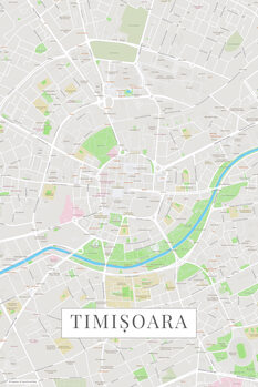 Billede på lærred Timisoara color