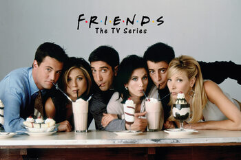 Plakat Venner - Milkshake