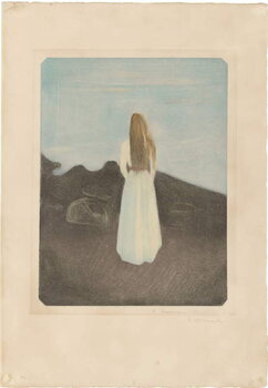 Plakat Young Woman on the Beach