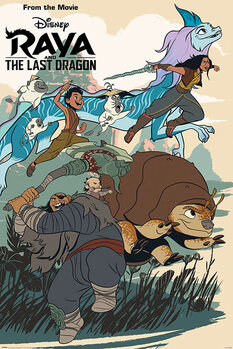 Poster Raya and the Last Dragon - Jumping into Action