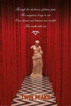 Poster Twin Peaks - The Black Lodge