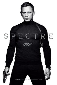 007 Spectre: A Fantom visszatér - Black and White Teaser Plakát