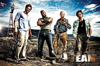Plakát A-TEAM - characters