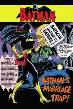 Plakát Batman's marriage