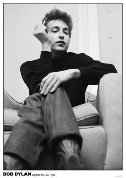 Plakát Bob Dylan - London 1964