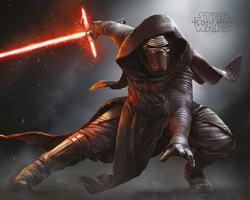 Csillagok háborúja VII (Star Wars: Az ébredő Erő) - Kylo Ren Crouch Plakát