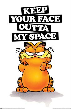 Plakát Garfield - Keep Your Face