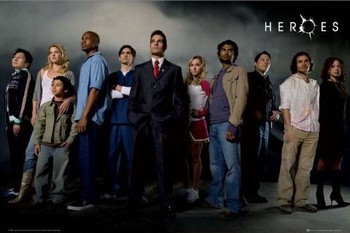 Plakát HEROES - cast