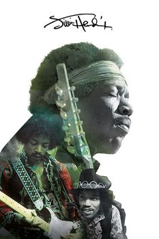 Plakát Jimi Hendrix - Double Exposure
