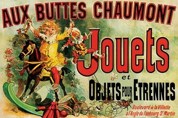 Plakát JOUETS - as seen on friends/toys