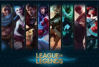 Plakát League of Legends - Champions