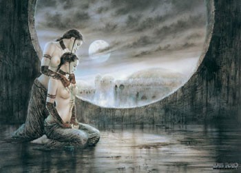 Plakát Luis Royo – moonlight