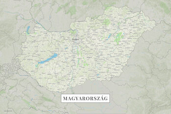 Plakát Magyarország color