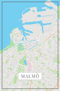 Plakát Malmo color