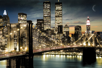 Manhattan - lights Plakát