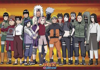 Plakát Naruto Shippuden - Konoha Ninjas