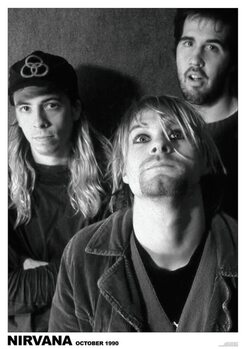 Plakát Nirvana - October 1990