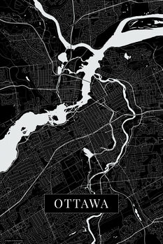 Plakát Ottawa black
