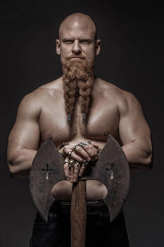 Plakát Portrait of a Warrior King