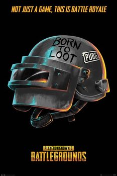 Plakát PUBG - Born To Loot