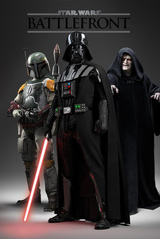 Plakát Star Wars: Battlefront - Dark Side
