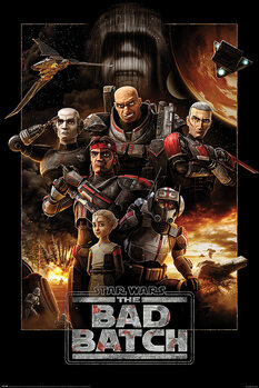 Plakát Star Wars: The Bad Batch - Montage